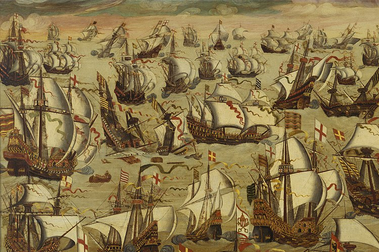 Spanish Armada การต่อสู้ทางเรือที่สำคัญที่สุดของศตวรรษที่ 16